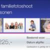 Cadeaubon familiefotoshoot Joyfotografie 7-12 personen