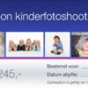 Cadeaubon kinderfotoshoot Joyfotografie luxe pakket