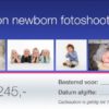 Cadeaubon newborn fotoshoot Joyfotografie luxe pakket